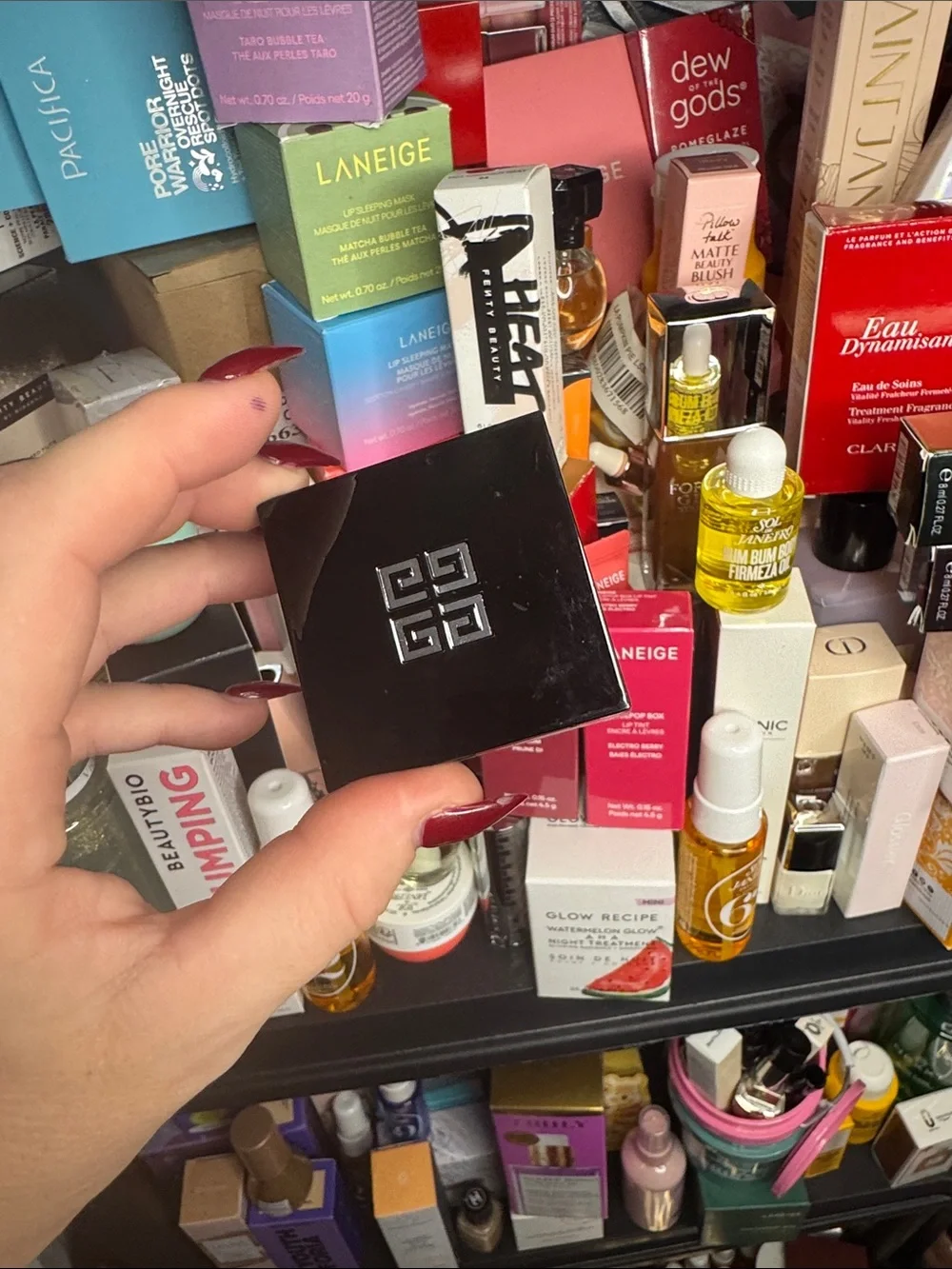 Givenchy Prisme Libre Compact Powder - Beige, Pink, Peach, Light Brown